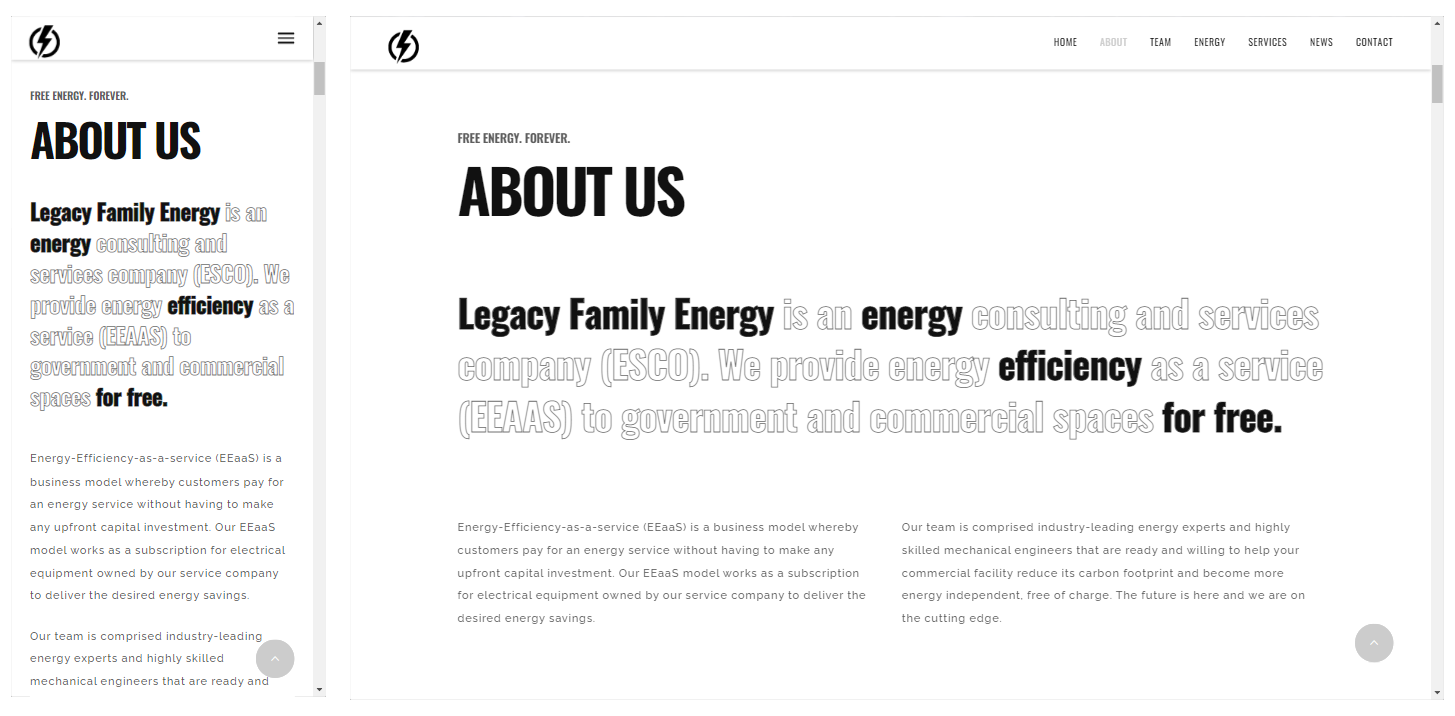 Legacy Family Energy 2